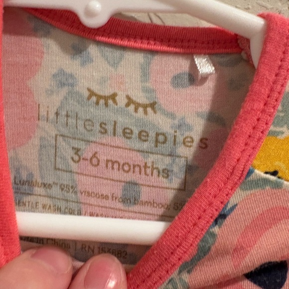 Little Sleepies Secret Garden Crescent - Picture 3 of 3